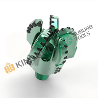 Forets de forage KING SML personnalisés à 5 ailettes BIG FLUSH PDC en Europe pour les formations rocheuses dures et abrasives et le forage de puits d'eau