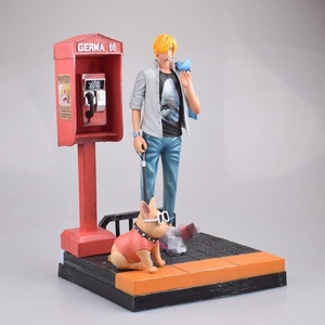Statue de collection inspirée de Portgas <span class=keywords><strong>D</strong></span>. <span class=keywords><strong>Ace</strong></span>, 28,5 cm, style streetwear, avec base de scène et têtes interchangeables, pour collection <span class=keywords><strong>d</strong></span>'anime - Product Image 4