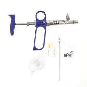 <span class=keywords><strong>Jeringa</strong></span> continua Animal 2ml Autorelleno automático ABSPlastic Blue Veterinary Pipeline Cleaners Uso - Product Image 1