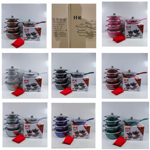 Juego de Ollas Dessini de 12 Piezas, de Aluminio Fundido con Revestimiento de Granito, Antiadherente, en Existencia - Product Image 6