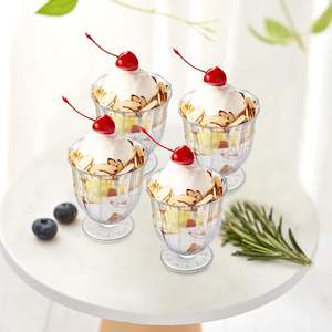 Gobelets en plastique jetables avec couvercles Emballage de tasse à café personnalisée pour thé à bulles Yaourt carré en plastique Pudding Fruit Cums pp - Product Image 3