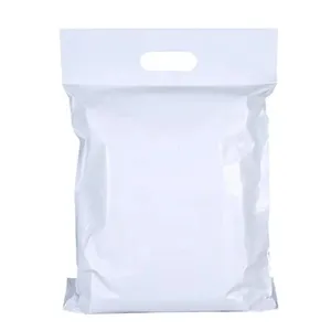 ZGCX Packaging Bubble Bag Hands Plastic Envelope Poly Mailing Bags With Handle Polly Mailers With Handle