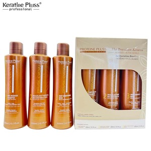 <span class=keywords><strong>Kit</strong></span> de traitement lissant pour cheveux à la kératine, best-seller de la marque Keratin Protein Factory, 300 ml, hydratant, protéines brésiliennes, fabricant. - Product Image 1