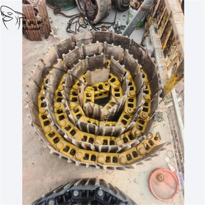 Cadena de oruga <span class=keywords><strong>PC200</strong></span> SK200 R210, conjunto de eslabones de cadena de oruga completamente nuevo, piezas del tren de rodaje de excavadora SH200 ZAX200 EX200 - Product Image 4