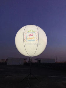 Grandes palos de pie para exteriores de 1,5 m con logotipo personalizado, iluminación inflable, publicidad, <span class=keywords><strong>Torre</strong></span> Led, luz de globo led - Product Image 6