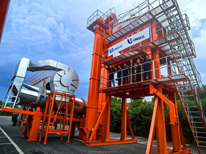 Hete verkoop, hoog rendement stationaire asfaltmenginstallatie, PLC-gestuurd, 380V motorpomp, wegconstructie-apparatuur - Product Image 4