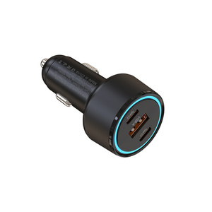 Nuevo Cargador de Coche Mini PD 100W QC3.0 2026, Cargador Rápido de Energía para Teléfono Móvil con 3 Puertos USB Tipo C Dual de 130W para Coche - Product Image 4