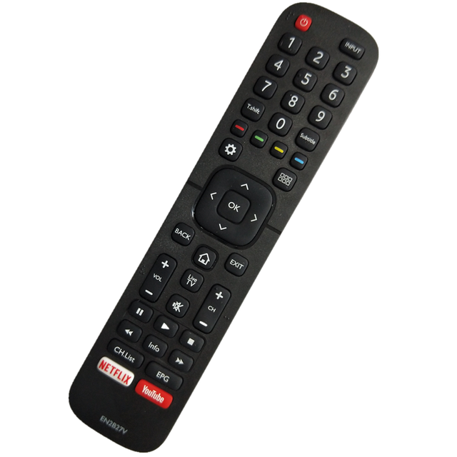 LED NETFLIX EN2B27V TV Remote Control for Sharp VU Smart LCD TV With  YouTube EPG Function