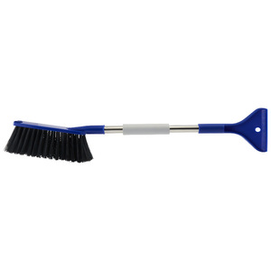 Brosse à neige télescopique et grattoir à glace pour voiture, pour le déneigement hivernal avec poils en nylon - Product Image 2