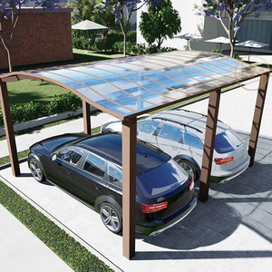 Cochera de Aluminio y Policarbonato Resistente a Huracanes, Personalizable, para Exteriores, para Casa, Auto o <span class=keywords><strong>Garaje</strong></span> - Product Image 5