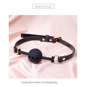 Set di attrezzi Bondage fatti a mano Fetish <span class=keywords><strong>Bdsm</strong></span> Slave SM sistemi di ritenuta e Kit di abbigliamento Fetish in pelle sintetica Bondage - Product Image 4