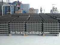 Palette en plastique personnalisée pour machine de fabrication de briques Palettes en fibre de verre PVC pour blocs de briques en béton