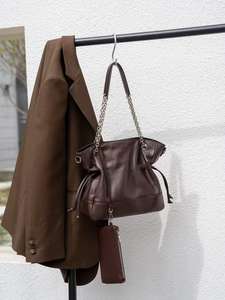 กระเป๋าโท้ทลำลองผู้หญิง รุ่น Lichee Lady ราคาโรงงาน หนังแท้ ปิดด้วยฝาปิด กระเป๋าถือสำหรับผู้หญิง ใช้ได้ทั้งภายนอกและภายใน ดีไซน์หรูหรา ยอดนิยม - Product Image 2