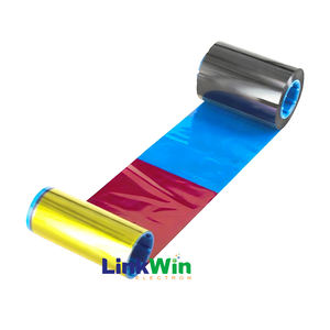 Ruban couleur de haute qualité 800015-140 YMCKO 200 impressions/rouleau pour imprimantes de cartes d'identité Zebra P300C <span class=keywords><strong>P310C</strong></span> P400C P420C P500C P520C P600C - Product Image 2