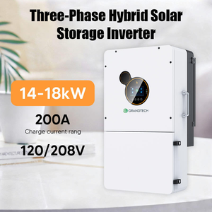 เครื่องแปลงไฟพลังงานแสงอาทิตย์แบบไฮบริด Srne 16KW SEI-16K-UH3 208V 220V/230V/400V ระบบออนกริด/ออฟกริด คลื่นไซน์บริสุทธิ์ - Product Image 4