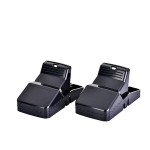 Trampa para Ratones de Plástico Desechable, Atrapa Ratas para Interiores y Exteriores, Control de Plagas - Product Image 2