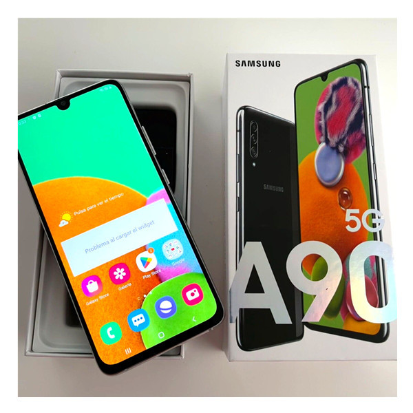 Unlocked 5G Smartphone Bulk Phones the Largest Supplier of Used A90 Low Price Fingerprint
