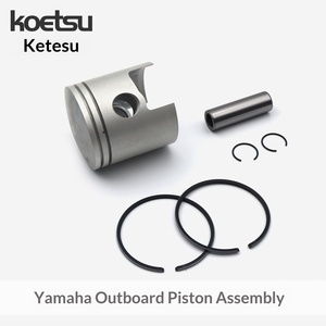 Ensemble de segments de piston KOETSU modèle 6e0-11631-00-98 compatible avec Tohatsu pour moteurs <span class=keywords><strong>hors</strong></span>-<span class=keywords><strong>bord</strong></span> et pistons d'hélice - Product Image 2