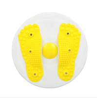 Disque de torsion de la taille en vente chaude, bleu et jaune, disque de torsion de la taille en pp, entraînement à domicile, rotation à 360 degrés