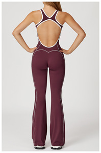 Body Deportivo con Espalda Descubierta y Mono Deportivo con Espalda Descubierta para Yoga y Danza, Levanta Glúteos, Traje Micro-<span class=keywords><strong>Lara</strong></span> Plegable - Product Image 5