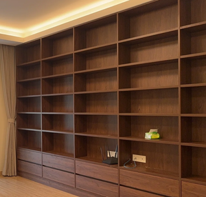Estantería de Paneles Económica de Estilo Moderno para Sala de Estar y <span class=keywords><strong>Dormitorio</strong></span>, Estante de Almacenamiento Simple y Librería, Muebles para el Hogar - Product Image 1