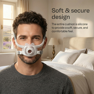 Coussin de remplacement pour <span class=keywords><strong>masque</strong></span> CPAP AirFit F40, silicone de qualité médicale, ajustement confortable, anti-fuite, tailles universelles S/M/L - Product Image 4