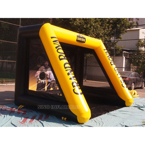 Trong nhà N ngoài trời inflatable bóng đá quăng trò chơi với chụp mục tiêu mục tiêu thiết lập từ Quảng Châu inflatable nhà máy - Product Image 4