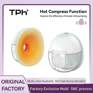 <span class=keywords><strong>Extractor</strong></span> de <span class=keywords><strong>Leche</strong></span> Materna Portátil y Recargable por USB, con Diseño de Compresa Cálida y Masaje, para Madres Lactantes - Product Image 1