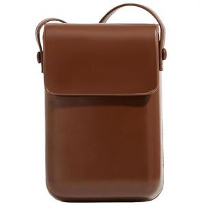 Bolso Bandolera Retro Coreano-Japonés, Unisex, para Teléfono, Mini Bolso Tipo Cubo, Estilo Minimalista Urbano - Product Image 1
