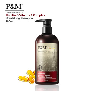 Ensemble de soins capillaires unisexe professionnel shampooing à la kératine vitamines réparation personnalisée pour <span class=keywords><strong>cheveux</strong></span> abîmés hydratant lissage pour le séchage - Product Image 2