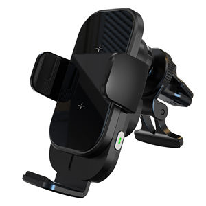 KC 15W Z พลิก3/พับที่ชาร์จในรถยนต์แบบไร้สายที่วางโทรศัพท์แบบคอยล์คู่ที่วางโทรศัพท์ในรถยนต์สำหรับ <span class=keywords><strong>iPhone</strong></span> 12/13 <span class=keywords><strong>Pro</strong></span> <span class=keywords><strong>MAX</strong></span> - Product Image 4