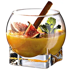 Yogurt Dessert bicchieri di vetro trasparente budino Cold Drink ciotole Ice Cream Bowl Smoothie Glassware