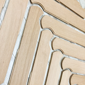 Hiện Đại Sồi Hình Học Bằng Gỗ Tự Nhiên Thiết Kế Gỗ Cứng Sàn Gỗ Sàn Gỗ Bấm Vào Khóa Cho Mới Nội Thất Nhà Bếp Sống Phòng Tắm - Product Image 1