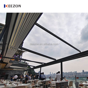 Deezon Aluminium <strong>Awning</strong> Sun Shading Bioclimatic Outdoor Waterproof Roof Motorized Garden Retractable Electric Aluminum <strong>Pergola</strong> - Product Image 3
