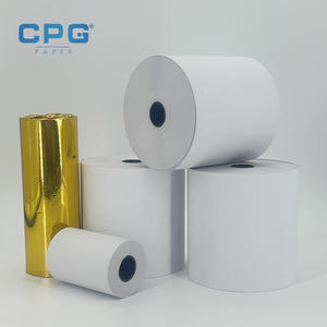 Papel Térmico para Caja Registradora, Rollo de Papel para Terminal Punto de Venta, 80x70mm, 48gsm, Venta al Por Mayor de Fábrica - Product Image 1