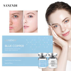Sérum hydratant à l'acide hyaluronique, au cuivre bleu, aux peptides et au PDRN, soin anti-âge, réparation de la peau, rajeunissement cutané, OEM - Product Image 6