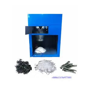 Pp Garen Fiber Hak Machine Mesh Macro Micro Fiber Snijmachine