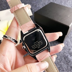 Nuovi <span class=keywords><strong>Orologi</strong></span> di Lusso con Quadrante Quadrato e Cinturino in Pelle, <span class=keywords><strong>Marche</strong></span> Famose, <span class=keywords><strong>Orologi</strong></span> al Quarzo Casual per Donne - Product Image 3
