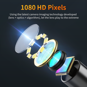 <span class=keywords><strong>Caméra</strong></span> d'inspection endoscopique portable ANESOK G60-M, <span class=keywords><strong>caméra</strong></span> d'inspection professionnelle pour pipelines, vidéo-endoscope HD 1080p - Product Image 3