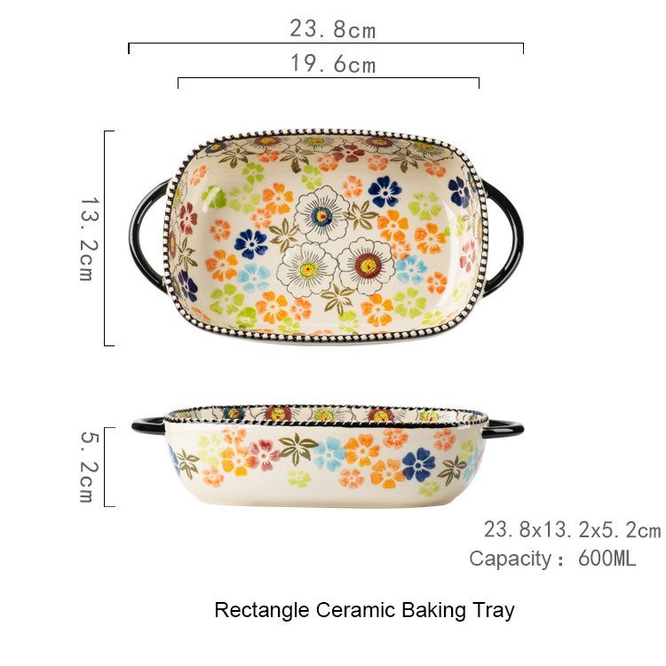 Rectangle tray