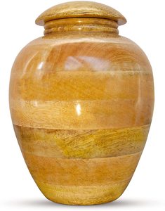 Walnut Grain Print Metal <b>Urn</b> adult <b>Urn</b> <b>for</b> Men and Women Walnut <b>Wood</b> Finish Full Size Funeral and Memorial <b>Urns</b> <b>for</b> Human <b>Ashes</b> - Product Image 1