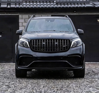 Kit carrosserie automobile de haute qualité pour Mercedes Benz Classe GL X166 2013-2015, mise à niveau vers GLS63, pare-chocs avant et arrière