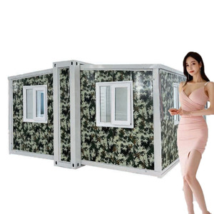 Casa plegable expandible hogar 20 pies 40 pies casa prefabricada Australia expandible contenedor casa Oficina en casa - Product Image 3