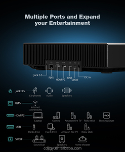 <span class=keywords><strong>Mini</strong></span> projecteur intelligent Android 11 D068 |   Projecteur laser LED DLP à ultra courte focale |   Système Home Cinéma Full HD 1080P avec WiFi6 intégré et 3D pour - Product Image 5