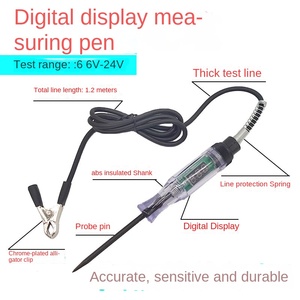 Stylo électrique à affichage numérique automatique en gros Outil de maintenance électrique avec circuit de défaut 3-24 outils de diagnostic - Product Image 4