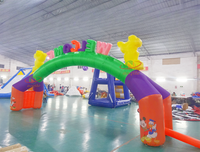 Arches gonflables d'événement de grand parc extérieur personnalisé pour la décoration de carnaval Arches gonflables