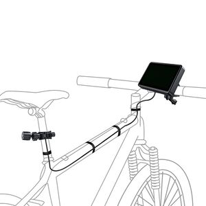 Caméra de rétroviseur de vélo PZvision, caméra de vision arrière de vélo, vision nocturne, caméra de rétroviseur avec grand angle, écran 1080P - Product Image 1