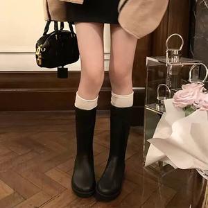 Botas de Mujer Nuevas 2026, Botas Impermeables, Botas de Diseñador para Mujer, Venta al por Mayor Directa de Fábrica, Botas de Pantorrilla - Product Image 3