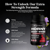 OEM Horny Goat Weed 1000mg Capsules XXTRA Strength Herbal Complex Tribulus Maca Supplément pour la performance masculine, l'énergie et l'endurance