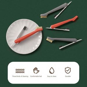 Cleaning <b>Stove</b> Copper Wire Gap Brush Kitchen Tools Dirt Remover Strong Decontamination Household Washing Tool - Product Image 2
